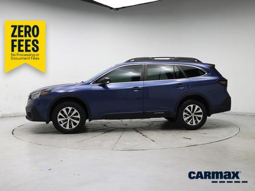 Blue 2021 Subaru Outback