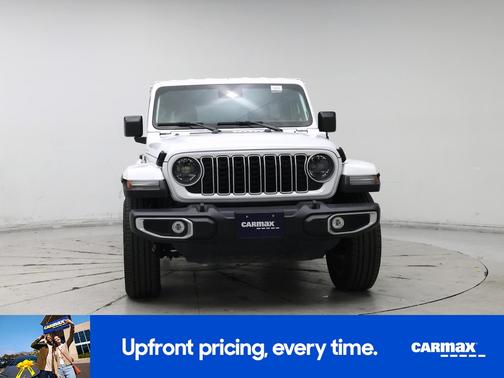 White 2025 Jeep Wrangler 4xe Sahara