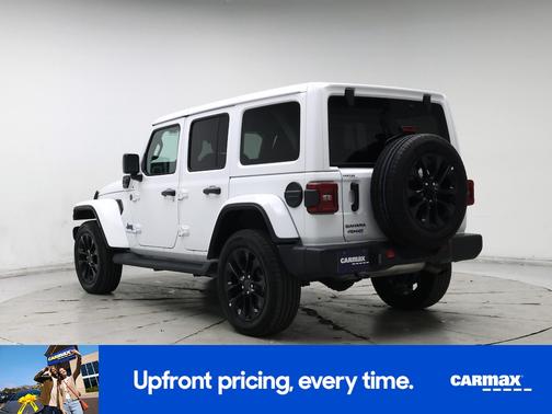 White 2025 Jeep Wrangler 4xe Sahara