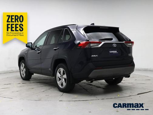 Blue 2021 Toyota RAV4 Hybrid Limited