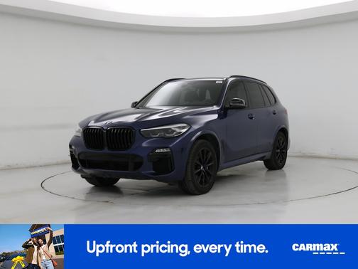 Blue 2021 BMW X5 M50i