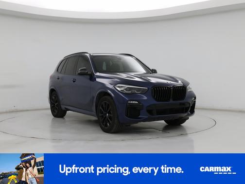 Blue 2021 BMW X5 M50i
