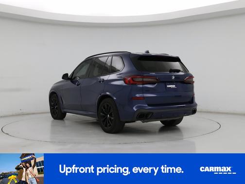 Blue 2021 BMW X5 M50i