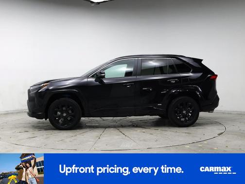Black 2024 Toyota RAV4 Hybrid SE