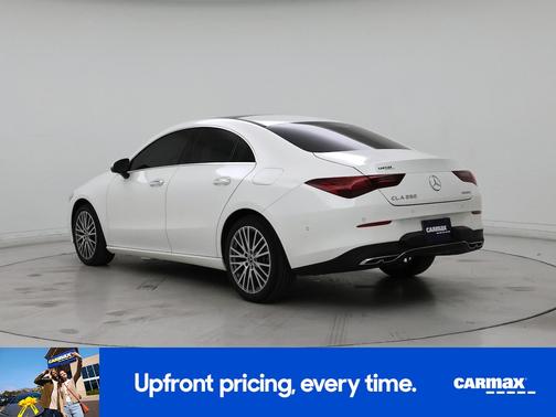 White 2025 Mercedes-Benz CLA 250