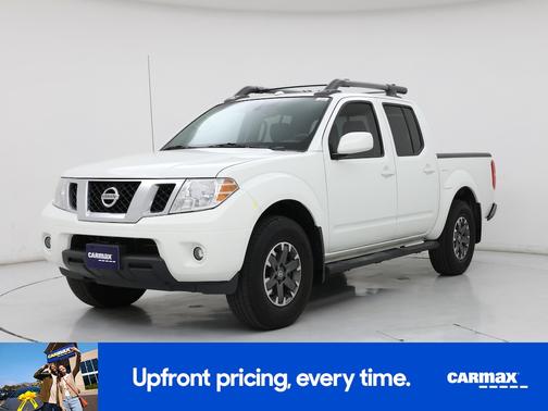 White 2017 Nissan Frontier PRO-4X