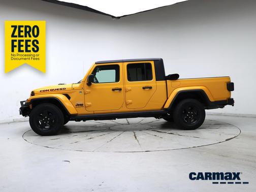 Yellow 2021 Jeep Gladiator Sport S