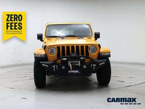 Yellow 2021 Jeep Gladiator Sport S