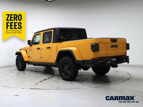 Yellow 2021 Jeep Gladiator Sport S
