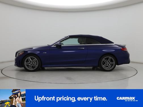 Blue 2021 Mercedes-Benz AMG C 43