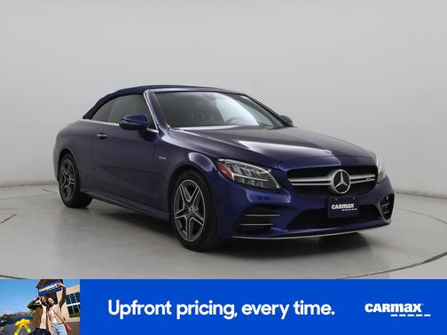 Blue 2021 Mercedes-Benz AMG C 43