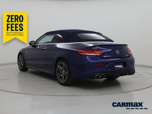 Blue 2021 Mercedes-Benz AMG C 43