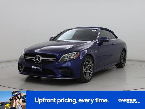Blue 2021 Mercedes-Benz AMG C 43