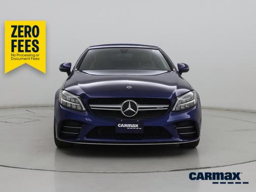 Blue 2021 Mercedes-Benz AMG C 43