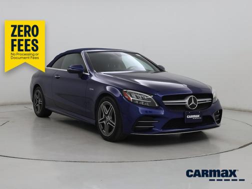 Blue 2021 Mercedes-Benz AMG C 43