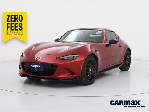 Red 2024 Mazda MX-5 Miata RF Club