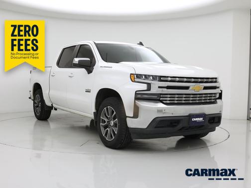 White 2020 Chevrolet Silverado 1500 LT