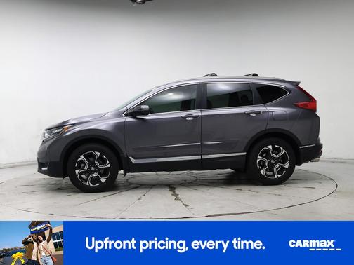 Gray 2018 Honda CR-V Touring