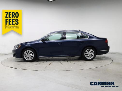 Blue 2018 Volkswagen Passat SE