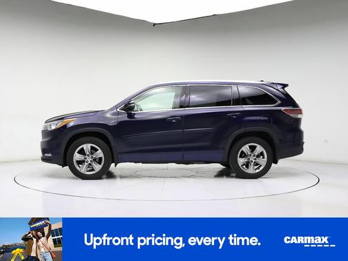 Blue 2015 Toyota Highlander Limited