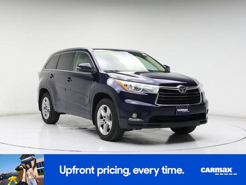 Blue 2015 Toyota Highlander Limited