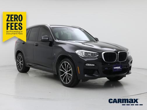 Black 2019 BMW X3 XDrive30i