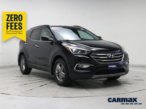 Black 2017 Hyundai Santa Fe Sport