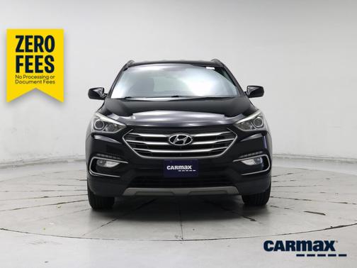 Black 2017 Hyundai Santa Fe Sport