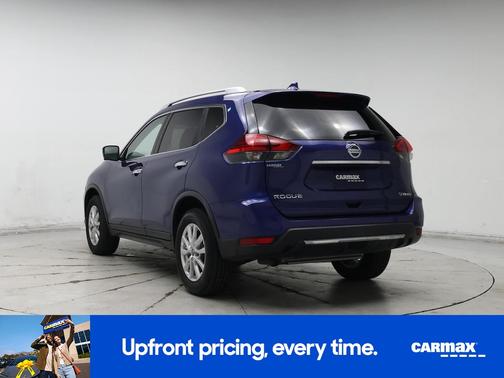Blue 2017 Nissan Rogue SV