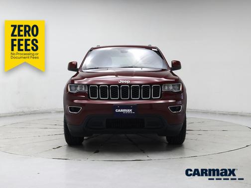 Red 2018 Jeep Grand Cherokee Laredo
