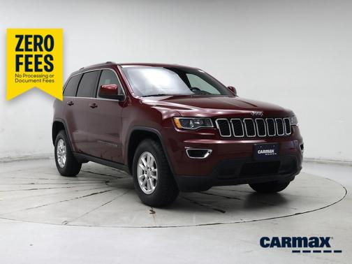 Red 2018 Jeep Grand Cherokee Laredo