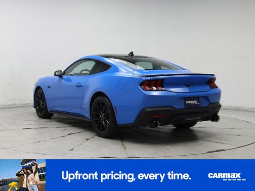 Blue 2024 Ford Mustang GT