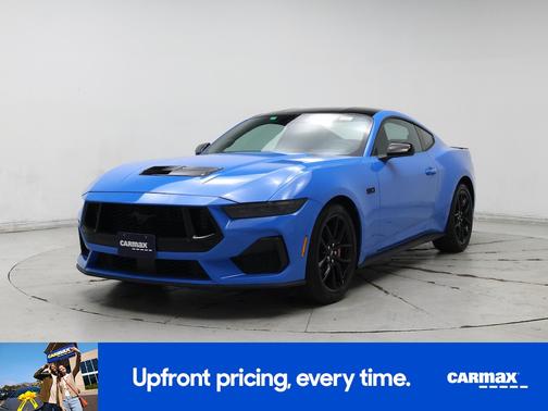 Blue 2024 Ford Mustang GT