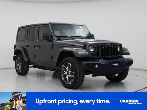 Gray 2024 Jeep Wrangler 4xe Sport S
