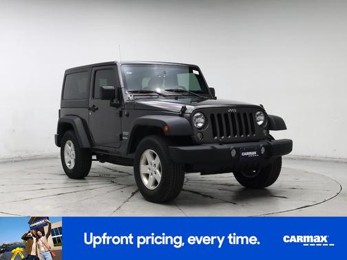 Gray 2017 Jeep Wrangler Sport