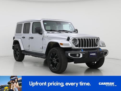 Silver 2024 Jeep Wrangler 4xe Sahara