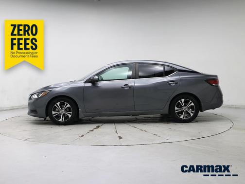 Gray 2022 Nissan Sentra SV