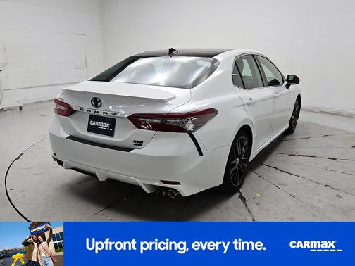 White 2022 Toyota Camry XSE