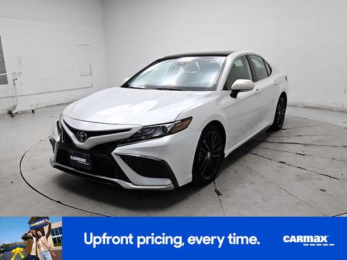 White 2022 Toyota Camry XSE