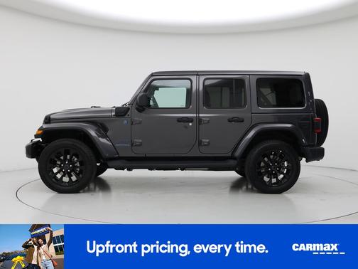 Gray 2025 Jeep Wrangler 4xe Sahara