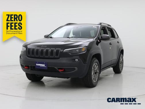 Black 2021 Jeep Cherokee Trailhawk