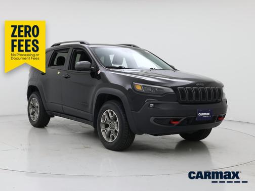 Black 2021 Jeep Cherokee Trailhawk