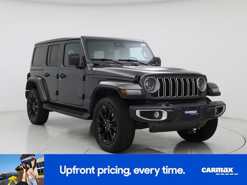 Gray 2025 Jeep Wrangler 4xe Sahara