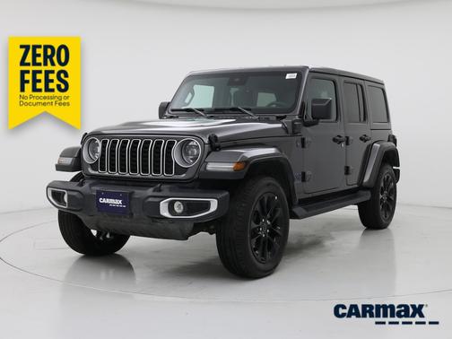 Gray 2025 Jeep Wrangler 4xe Sahara