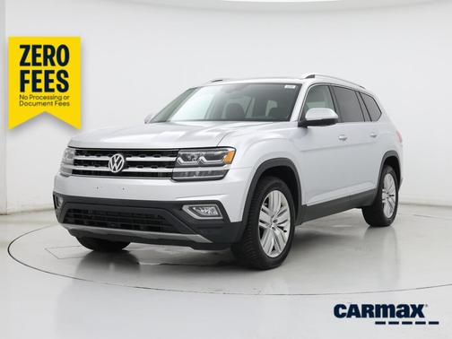 Silver 2018 Volkswagen Atlas SEL Premium