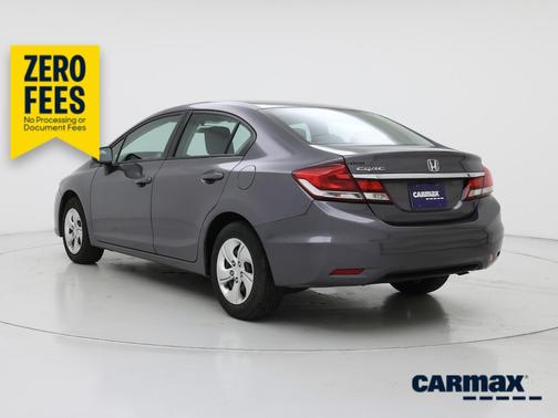 Gray 2014 Honda Civic LX