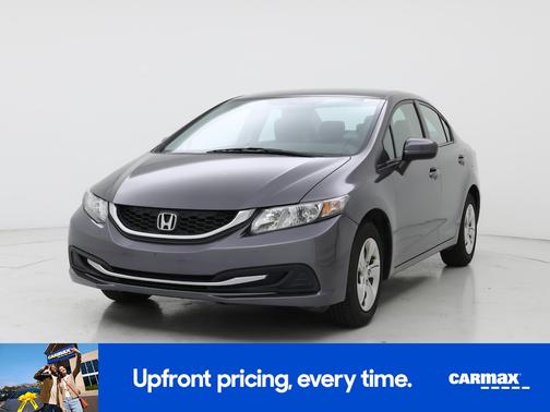Gray 2014 Honda Civic LX