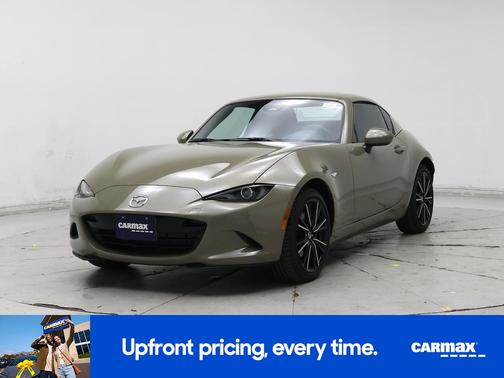 Gold 2024 Mazda MX-5 Miata RF Grand Touring