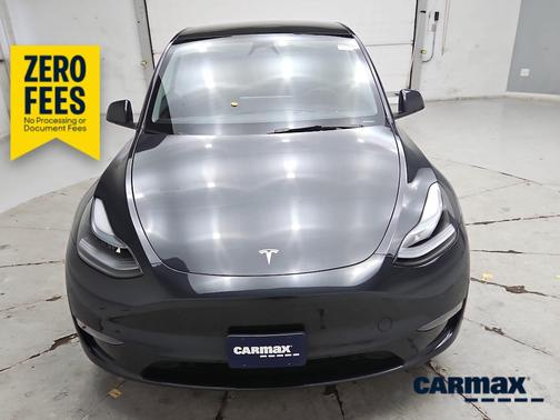 Gray 2025 Tesla Model Y Performance