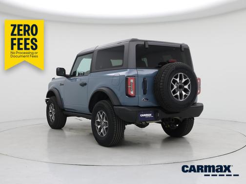 Blue 2023 Ford Bronco Badlands